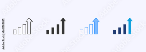 Development Icon Set Multiple Style Collection