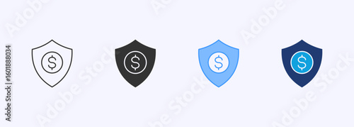 Protection Icon Set Multiple Style Collection