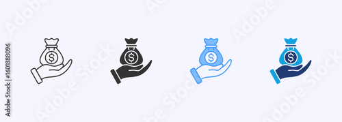 Investment Icon Set Multiple Style Collection