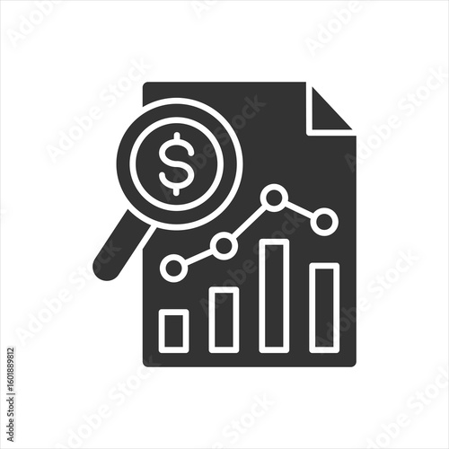 Analytics Glyph Icon
