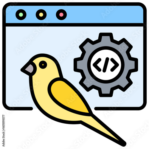 Blue-Green Deployment Icon