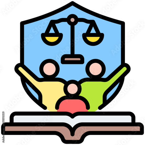Family Law Icon