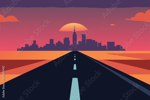 road to the city