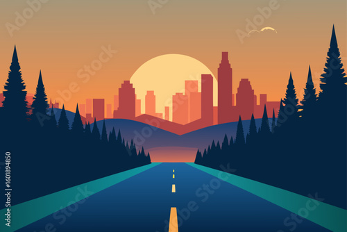 road to the city