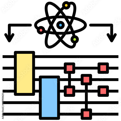 Quantum Circuit Icon