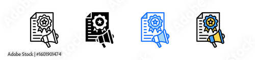 Brand Identity Icon Set Multiple Style Collection