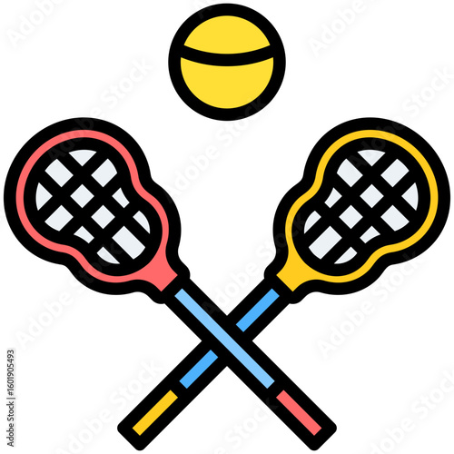 Lacrosse Stick Icon