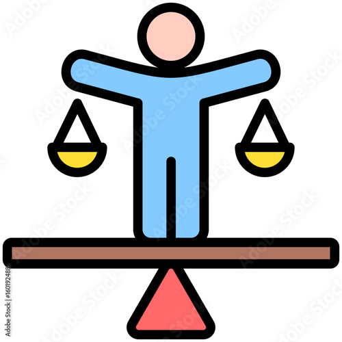 Balance Beam Icon