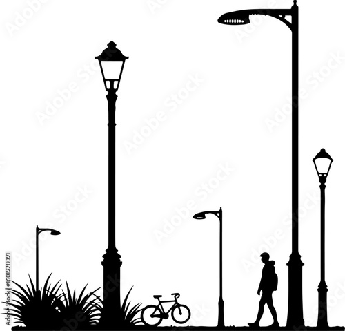 isolated, white, object, stand, lamp, street, tool, vector, equipment, hanger, pump, light, air, illustration, metal, 3d, steel, black, microphone