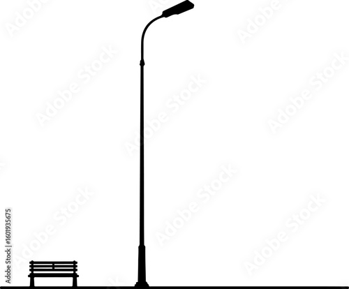 isolated, white, object, stand, lamp, street, tool, vector, equipment, hanger, pump, light, air, illustration, metal, 3d, steel, black, microphone