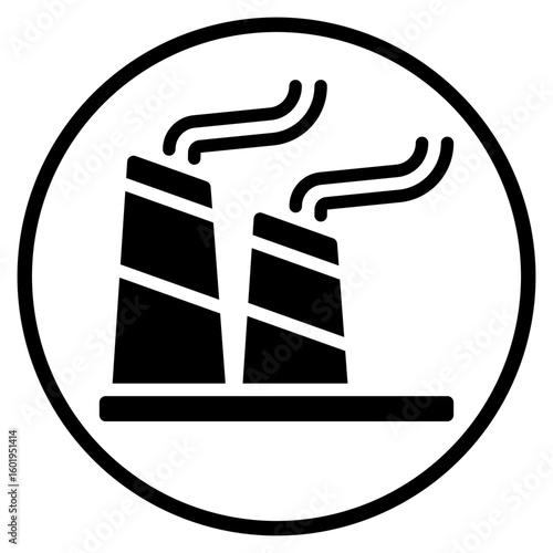 reactor glyph icon