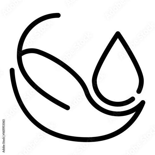 eco cleaning product line icon