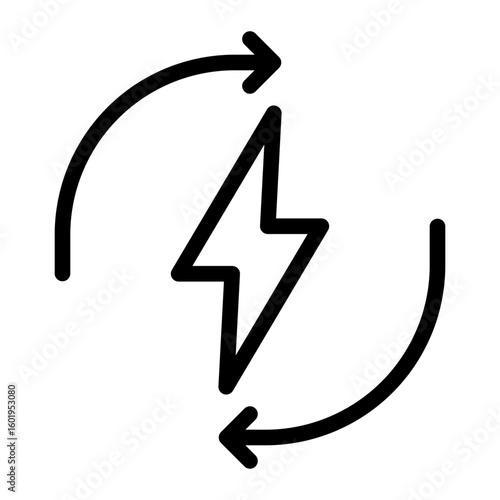 efficiency line icon