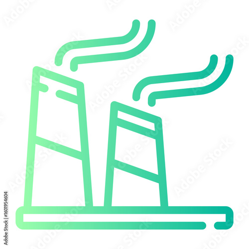 reactor gradient icon