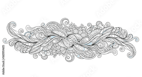 Abstract texture of crumpled paper revealing a delicate pattern of folds and shadows