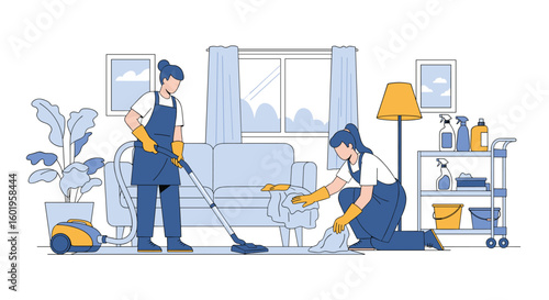 Professional office cleaning services ensuring a sparkling and hygienic workspace for businesses