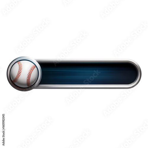 Baseball Graphic: Dynamic Lower Third Design for Sports Broadcasting World Series Day