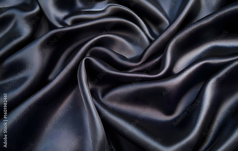 Obraz premium Silky Fabric black background