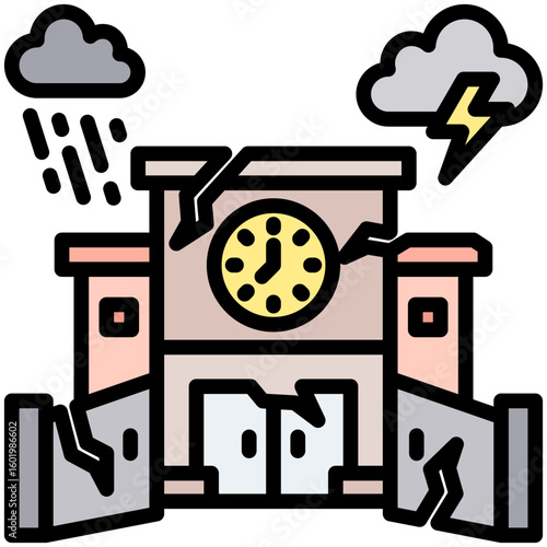 Dilapidated Icon