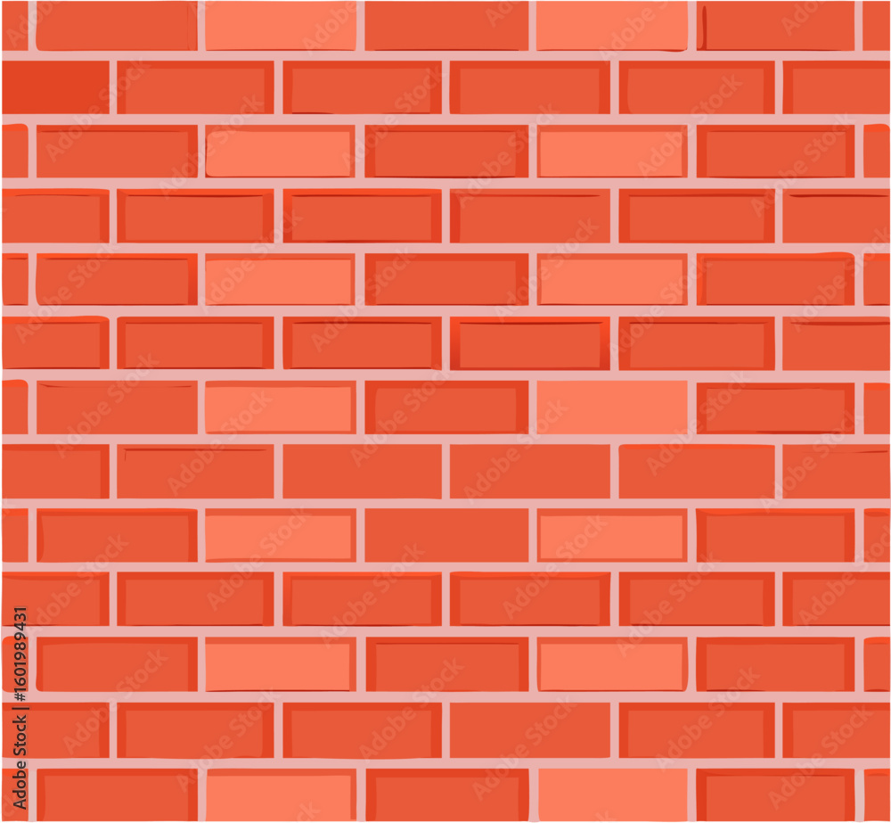 Obraz premium red brick wall background