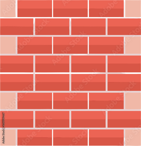 red brick wall