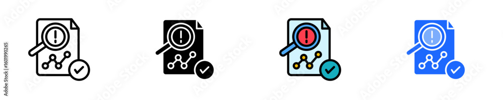 Risk And Compliance Audit Icon Set Multiple Style Collection Risk And Compliance Audit Icon Set Multiple Style Collection