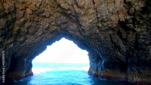 Wallpaper Mural Coastal Cave Entrance Torontodigital.ca