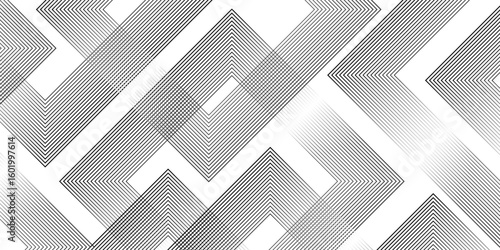 Gradient square gradient minimal art linear fabric oblique retro vector stripe diagonal dynamic fabric abstract white and gray geometric creative tech seamless textile design.	