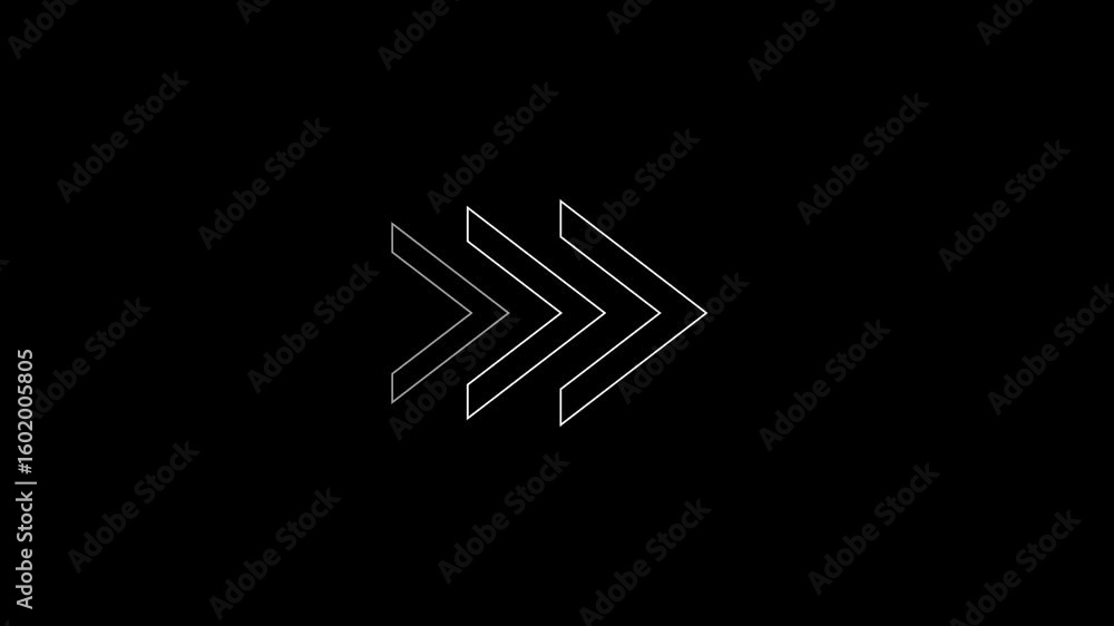 Arrow elements animated Arrow elements animated