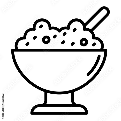 Granola line icon