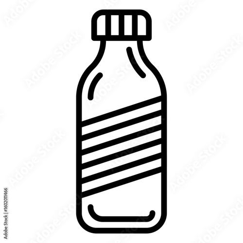 Water Bottle line icon