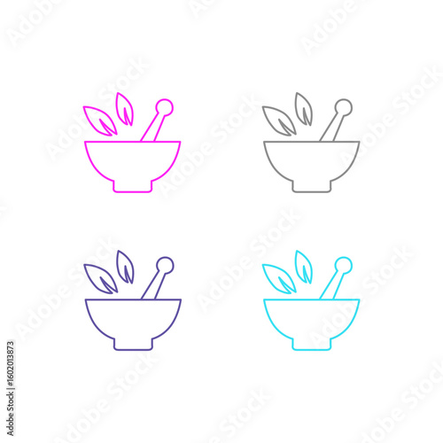 Ayurveda Spa Massage Resort Sign Symbol Logo Vector
