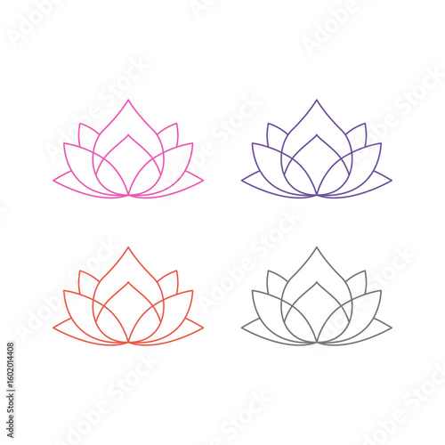 Natural Ayurveda Massage Spa Resort Logo Sign Symbol
