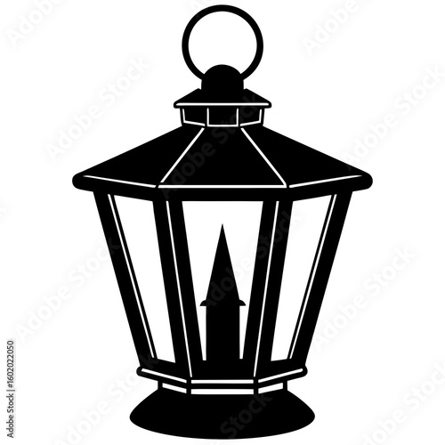 lantern in the night