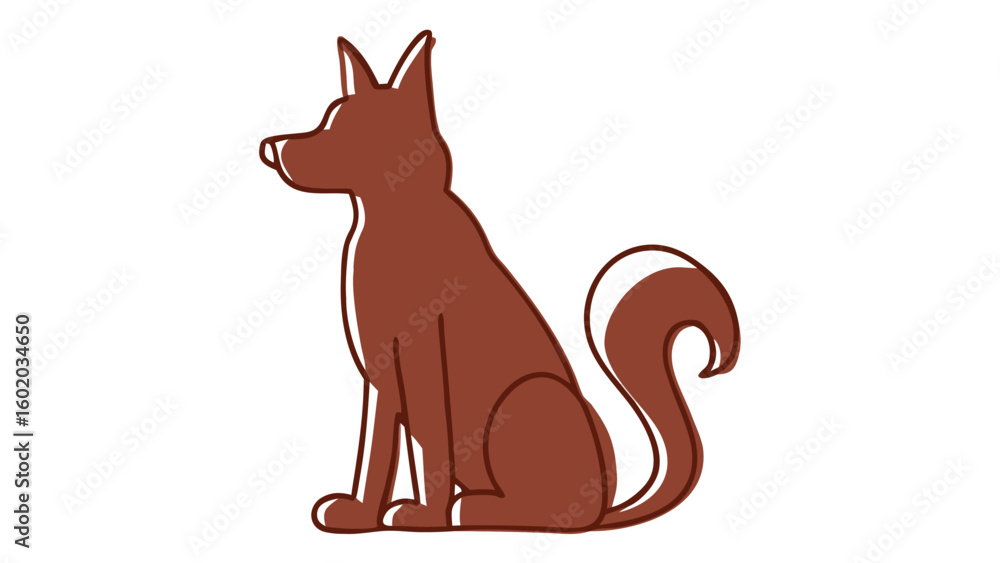 Fototapeta premium dog vactor