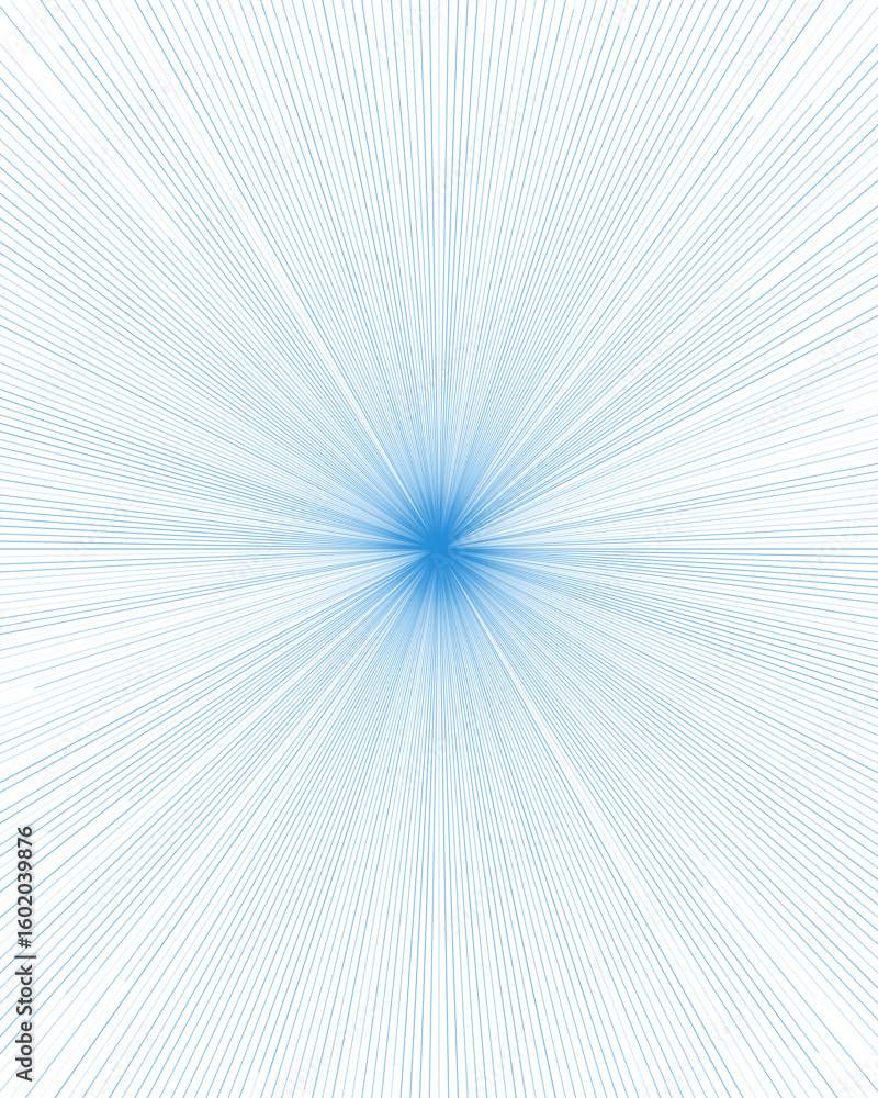 Radiant burst of light with thin, straight lines emanating from a bright blue center, creating a symmetrical and dynamic effect Radiant burst of light with thin, straight lines emanating from a bright blue center, creating a symmetrical and dynamic effect
