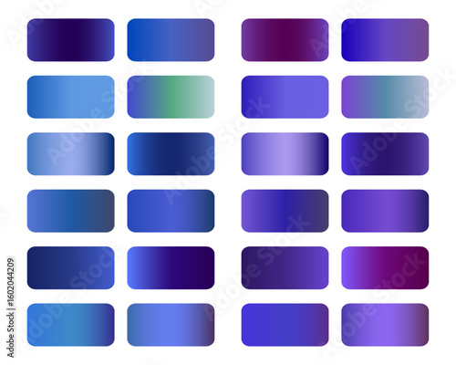 Blue Gradient Background Collection, Premium Luxury Design Templates