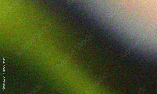 Abstract textured green and dark diagonal gradient background