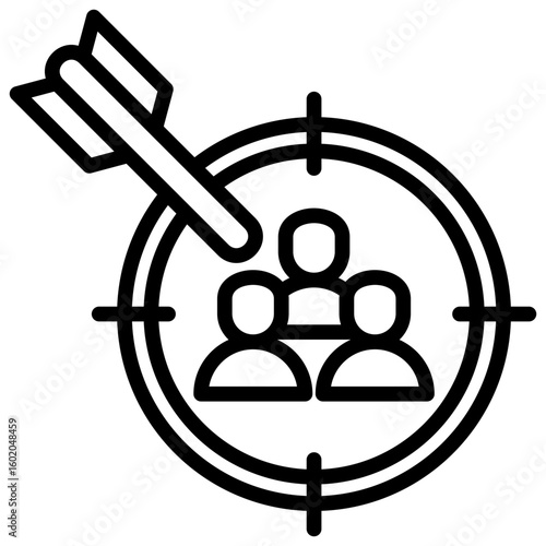 Target Marketing Icon