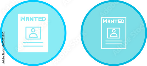 Wanted Poster Vector Icon