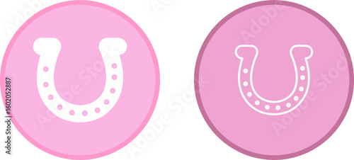 Horse Shoe Vector Icon