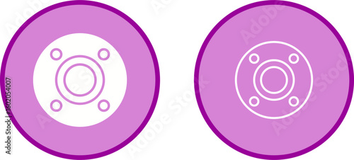Flange Vector Icon