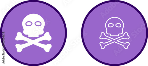 Pirate Skull I Vector Icon