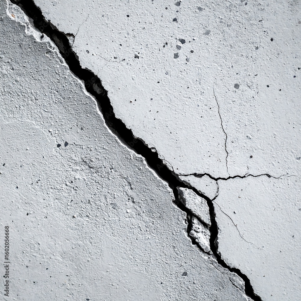 Obraz premium Cracked concrete surface (2)
