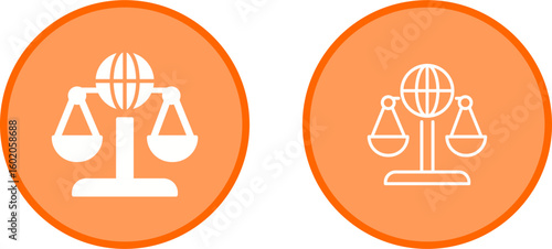 International Law Vector Icon