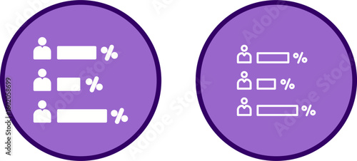 Voting Result Vector Icon