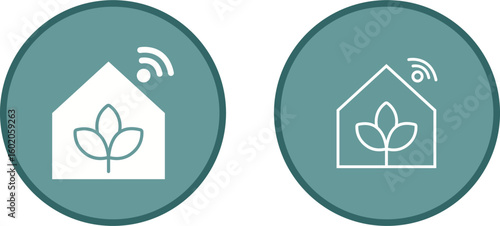Smart Farm Vector Icon
