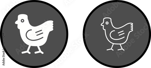 Poultry Vector Icon