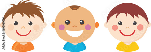 Katleho Sophea three baby cartoon child