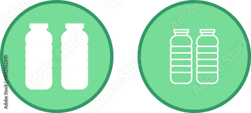 Mineral Water Vector Icon